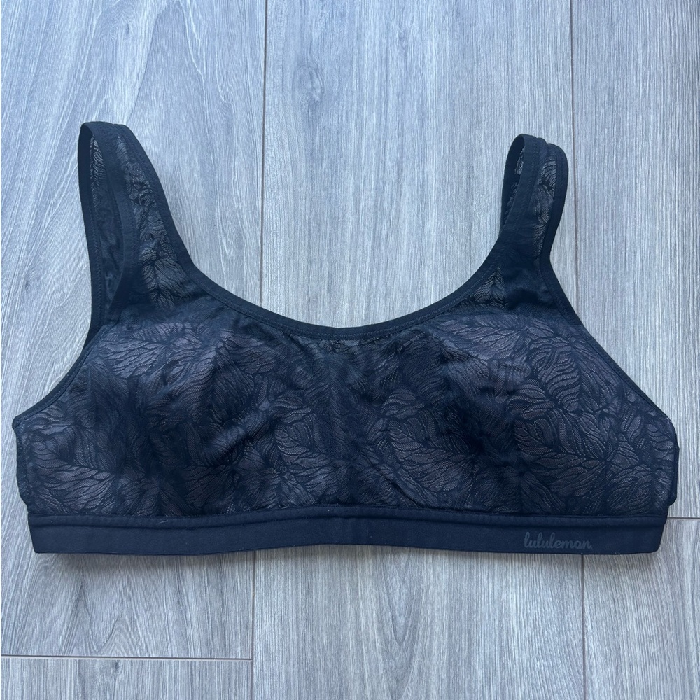 lululemon athletica Black Lace Bralette